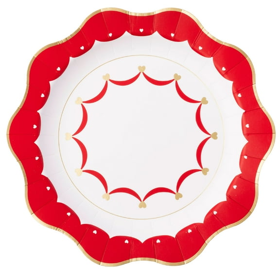 ELEGANT VALENTINE DINNER PLATES