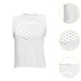 thumbnail image 6 of QccHieUs Protective Shirt Vest for Sports Activities Including Skateboarding And Football YXL White, 6 of 9