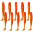 thumbnail image 2 of Wosthever 10 Uds. De cebos de pesca de simulación, señuelos de pesca reutilizables, cebos artificiales portátiles de PVC, 9cm, tipo 4 Pescar No.05 Wosthever OD000513-05, 2 of 6