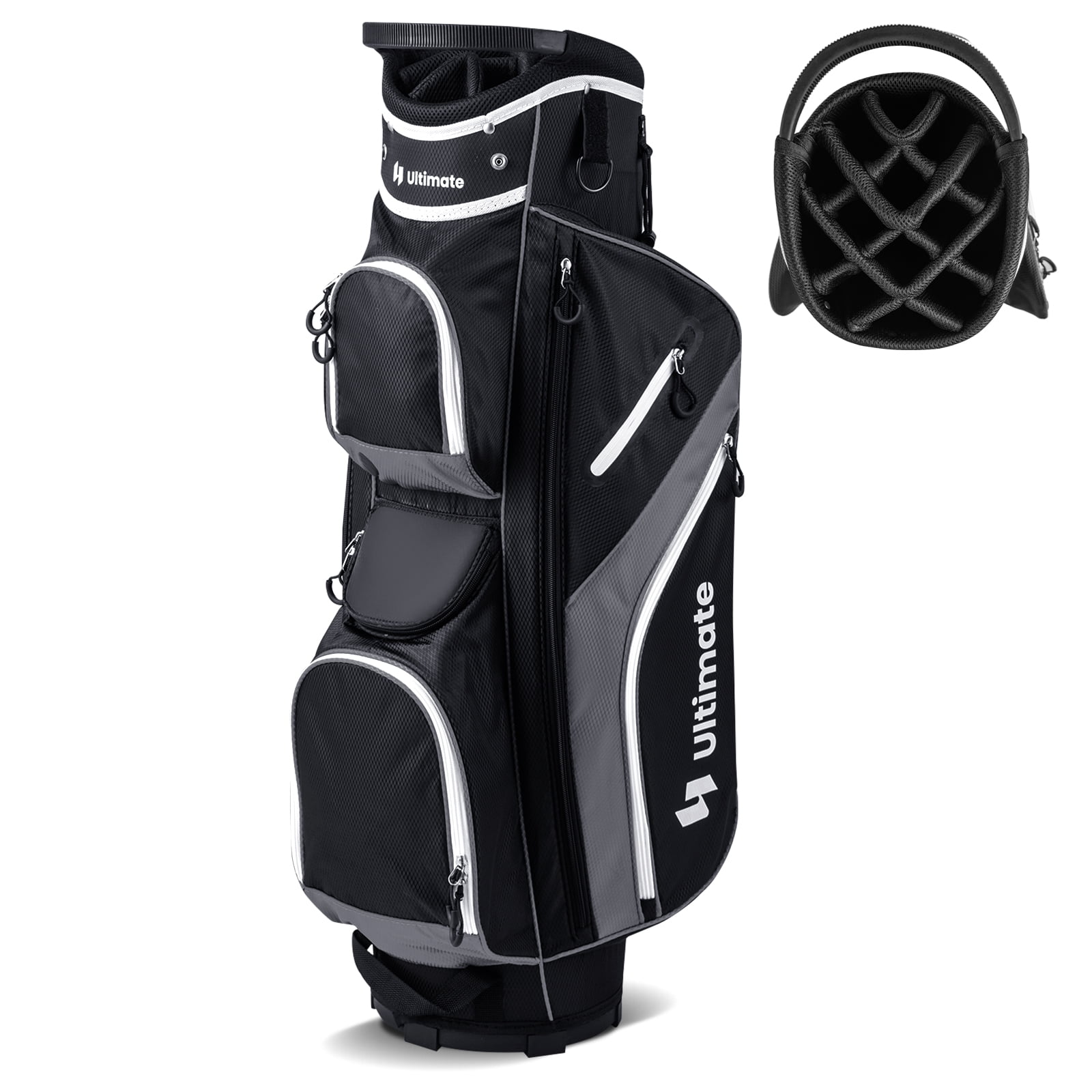 Topbuy 14-Way Golf Cart Bag Golf Club Bag with 14 Ways Organizer