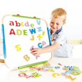 thumbnail image 4 of Hape Wooden ABC Magnetic Fridge Letters Toddler Learning Toy - E1047, 4 of 5