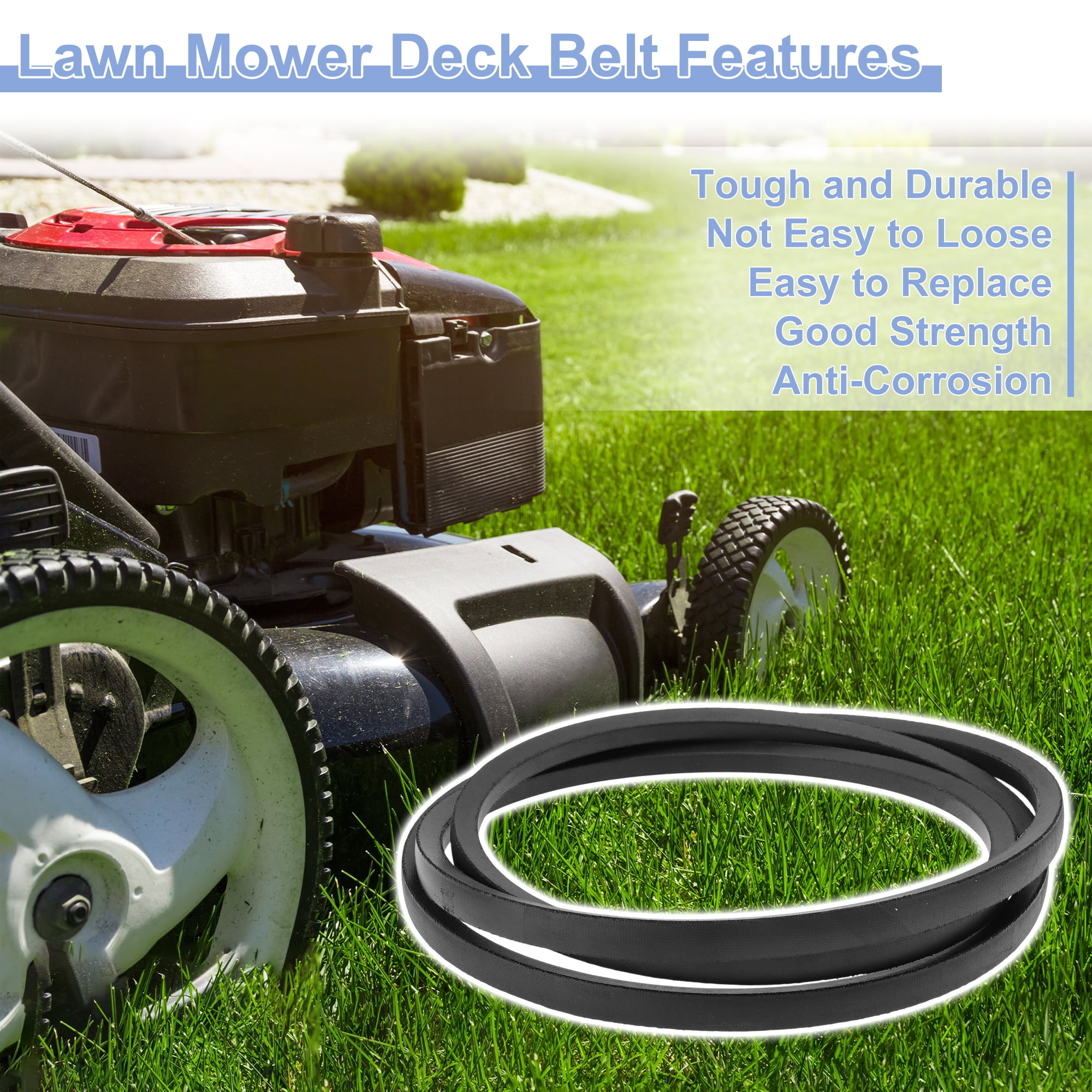 Unique Bargains No.07200921 Lawn Mower Deck Belt for Ariens Ikon 52