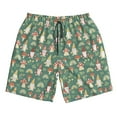 thumbnail image 4 of Bixox Men's Mushrooms Gnome printing Casual Classic Fit Short Summer Beach Shorts, 4 of 6