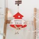 thumbnail image 4 of Fiudx Liquidación de ofertas flash Adornos navideños Campanas de madera para árbol de Navidad Copos de nieve Ciervo Decoración colgante Decoración para árbol de Navidad Decoración para interiores y e, 4 of 6