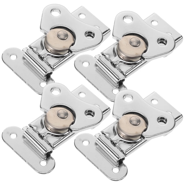 Miangastore 4 Pcs Loquets Robustes Loquet Papillon Remplacement Loquets pour Valises de Vol (installation de Surface)