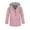 Pink, variant on Rain Jacket for Girls Water-proof Jackets Boys Lightweight Windproof Windbreaker Zip Up Button Down Hooded Raincoat