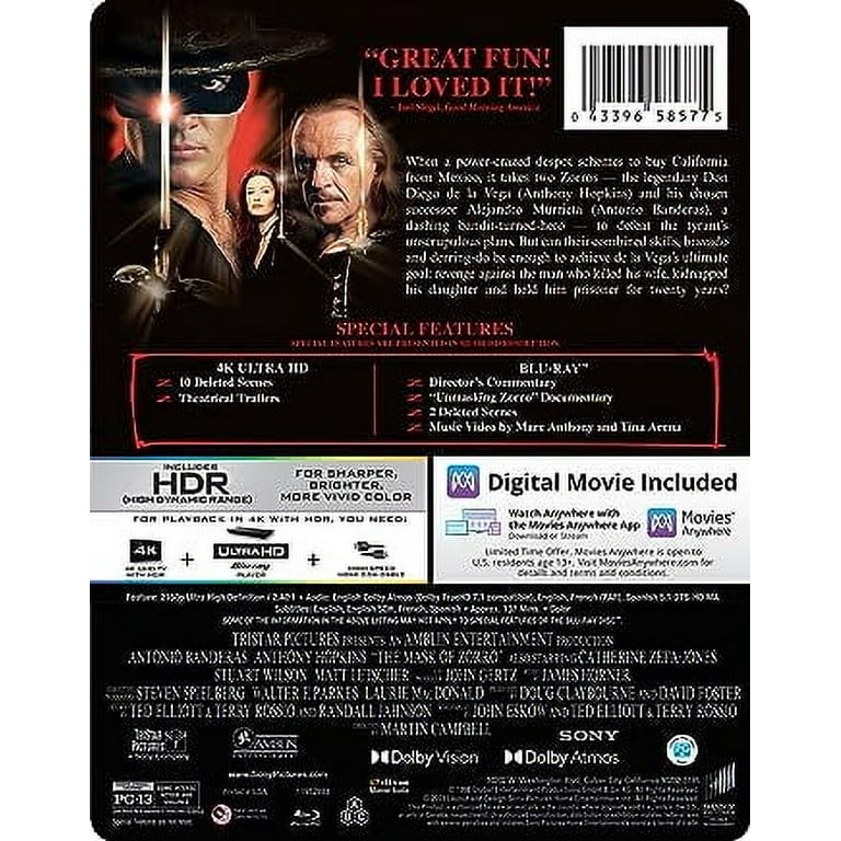 マスク・オブ・ゾロ [Blu-ray] 60ba45b8-4518-44c6-97a1-