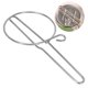 thumbnail image 5 of Clip de olla caliente, elevador de tarros a prueba de óxido de acero inoxidable resistente al desgaste para cera depilatoria para salón de belleza para hombres y mujeres para el Unbranded 1413210215911, 5 of 8