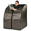 Sauna Portable Infrared FAR Carbon Fiber Panels - Wired Remote Control - Max Heat 140 Degrees - Heated Foot Pad
