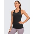 thumbnail image 2 of CRZ YOGA Women's Butterluxe Yoga Workout Tank Tops Racerback Sleeveless Camisole Athletic Gym Shirts, 2 of 7