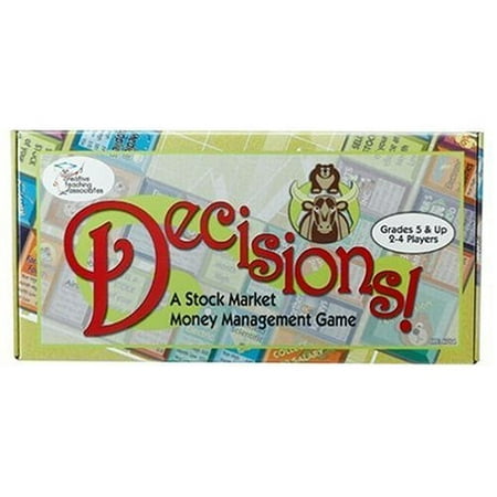 Decisions: A Stock Market Money Management Game (Best Stock Market Board Game)