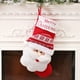 thumbnail image 5 of Yuarrent Medias de punto de Navidad, calcetines de muñeca 3D con bufanda, colgante de dibujos animados, decoración, bolsa de regalo, fiesta en casa, Kits de decoración para fiestas Papá Noel Yuarrent HA069959-01, 5 of 6
