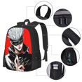 thumbnail image 4 of 16.5in Jujutsu Anime Kaise Backpacks Cute Bag Anime Backpack Cartoon Bags Bookbag Daypack Outdoor Travel, 4 of 8