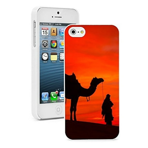 Apple Iphone 6 Plus 6s Plus Hard Back Case Cover Camel And Nomad In Desert Sunset White Walmart Com Walmart Com