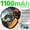 Black + Orange Silicone Model, variant on Men's Smart Watch, 1.7" HD Display, 1100mAh/90 Days Standby, 120+ Sports Modes, Compass, Flashlight, Wireless Call, 200+ Watch Faces, Voice Assistant, iOS Android Compatible