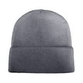 thumbnail image 4 of HNMKIU Women's Knit Winter Hat Extra Large Warm Sock Cap for Cold Weather Comfort Grey,One Size, 4 of 4