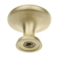 thumbnail image 4 of GlideRite 1.25 in. Classic Round Ring Cabinet Knob, Satin Gold, 4 of 5