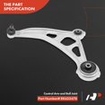 thumbnail image 5 of A-Premium 2 x Front Lower Control Arm with Ball Joint Compatible with Nissan Murano 2015-2022, 5 of 6