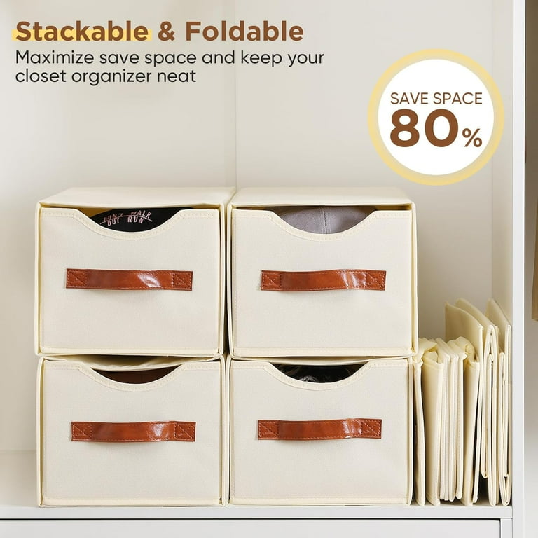 Gurajo 2-Pack Under Bed Storage Containers - Foldable Clothes Organizers With Adjustable Dividers, Clear Window & Handles (31.9" X 16.1" X 5.9")