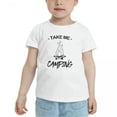 thumbnail image 2 of Take Me Camping Funny Toddler T Shirts for Boys Girls (White, 4T), 2 of 5
