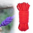 thumbnail image 4 of Cuerda de algodón kusrkot Paracord de seguridad para tendedero de viaje 5m rojo, 4 of 8