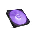 thumbnail image 3 of NZXT F140 RGB Core Fan - RF-C14DF-B1 - 140mm Hub-Mounted RGB Fan - Sublime RGB Lighting - PWM Control - Double, 140mm Case Fan - Black, 3 of 5