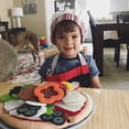 thumbnail image 5 of Pizza De Fieltro Melissa And Doug 3974 42 Piezas, 5 of 5