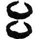 thumbnail image 1 of Diademas para mujer, diademas trenzadas de terciopelo, diadema de moda, accesorios para el cabello cruzados, 1 of 5