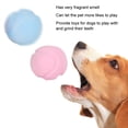 thumbnail image 4 of 3PCS Pet Chew Toy Soft Sturdy Durable TPR Bright Colors Safe Eco Friendly Pet Molar Biting Ball Cleaning Tooth Toy for Small Medium Dogs, 4 of 9