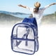 thumbnail image 1 of Mochila Transparente, Mochila Transparente de PVC Resistente Con Correa Reforzadas Para Niños y Niñas, Mochila Transparente Para Deportes, Trabajo, Estadio, Seguridad, Viajes, 1 of 7