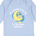 thumbnail image 4 of Inktastic Grammy Loves Me Moon and Back Boys or Girls Long Sleeve Baby Bodysuit, 4 of 5