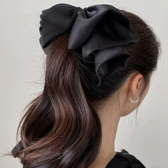 Satin Shark Clip - Elegant and Strong Grip Hair Claw for Everyday Use
