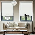 thumbnail image 3 of Keego Cordless Roller Blinds for Window 100% Blackout Privacy Bedroom Shade UV Protection Blinds for Office and Home, White, 52"W x 56"H, 3 of 9
