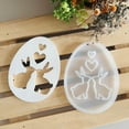 thumbnail image 2 of Silicone Easter Silicone Easter Bunny Silicone Casting Easter Silicone Easter Egg Plaster Casting Easter Bunny Epoxy Resin Silicone Easter Crafts Thick Silicone Mat Silicone Cutting Board for Resin, 2 of 4