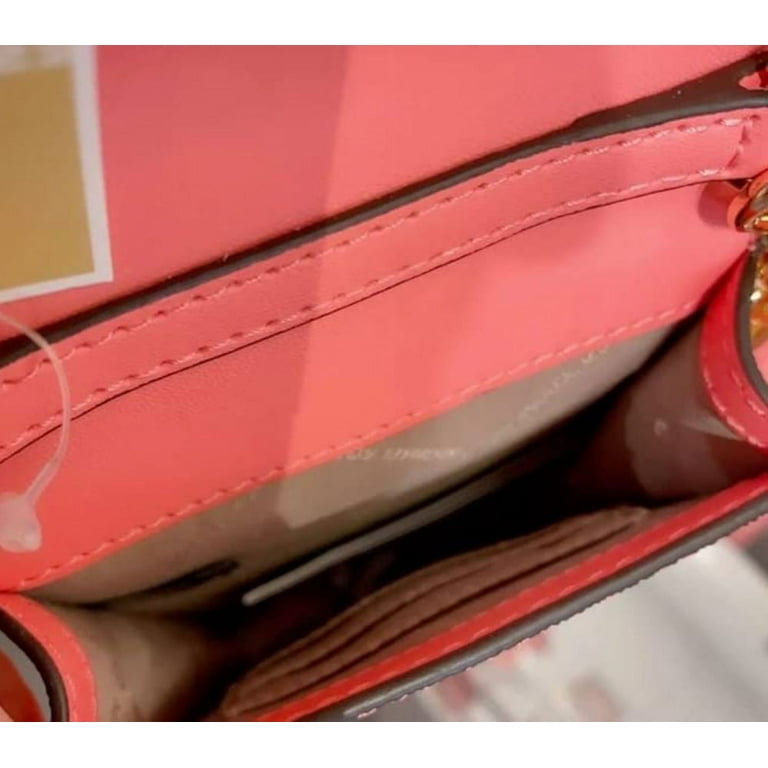 Michael Kors Carmen Small NS Phone Crossbody Bag Mk Vanilla Pink