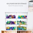 thumbnail image 6 of Clear Stackable Storage Bins, Plastic Toy Organizers and Storage with Lids, Toy Bins for Kids Organizer, Storage Container for Organizing for Playroom, Toy Storage Organizer Holds Toys (10), 6 of 6