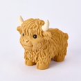 thumbnail image 5 of Highland Cow Outdoor Garden Statues,4.3×2.9×3.1in Resin Simulation Cattle Figurines Sculptures Garden Yard Decorations Lawn Ornaments Outside Patio Art Yard Decorations for Garden Decor Gift, 5 of 7