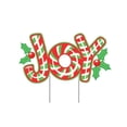 thumbnail image 1 of Xihbxyly Letrero Navideño para Jardín, Diseño de Papá Noel, Plástico Duradero, Resistente a La Intemperie para Uso En Exteriores, Decoración Navideña, Fácil de Guardar, Incluye 2 Varillas de Plástico, 1 of 2