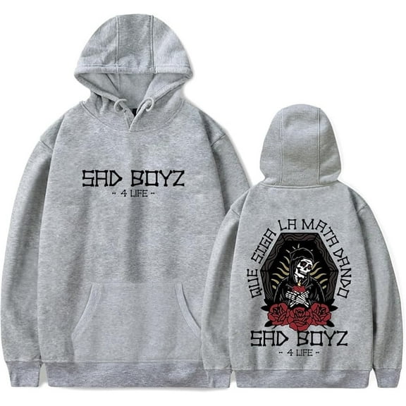 Junior H Sad Boyz Merch Hoodie Women Men Casual Hooded Sweatshirt Unisex Clothing
