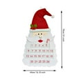 thumbnail image 4 of Wall Hanging Santa Felt Christmas Tree Advent Calendar Felt Christmas Calendar, 4 of 9