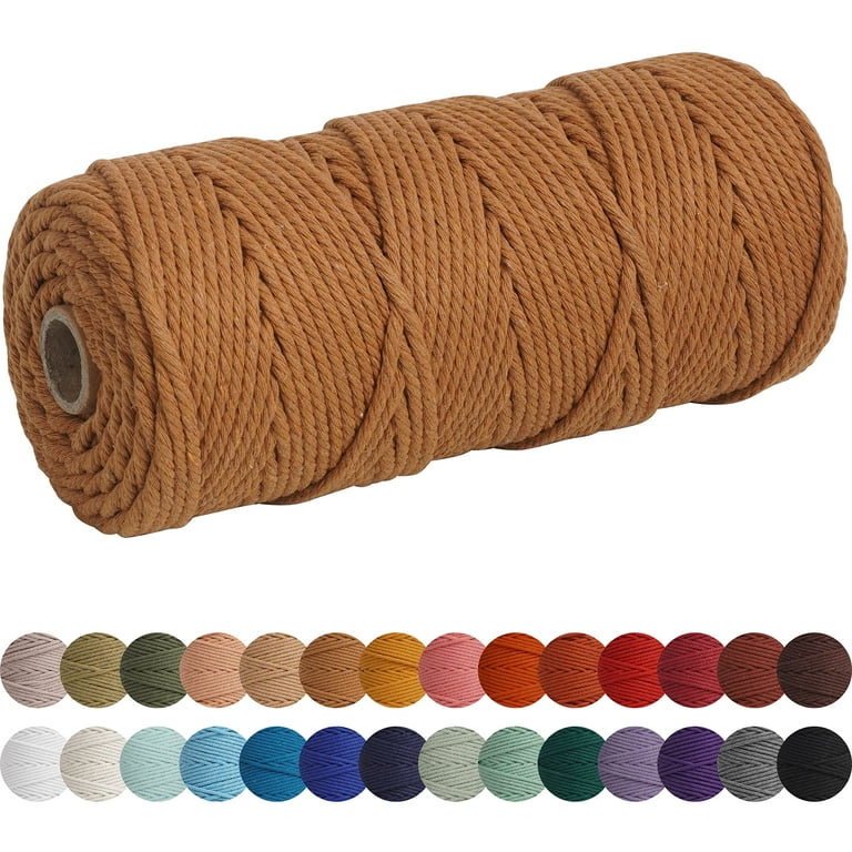 Twisted Colored Cotton Rope