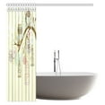 thumbnail image 3 of MYPOP Owl Shower Curtain, Owls Out of Their Cages Bird Cage Freedom Polyester Fabric Bathroom Shower Curtain 60 X 72 Inches, 3 of 3