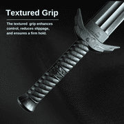 E-BOGU Polypropylene European Broadsword (34) | Martial Arts Equipment | Practice Sword for Training