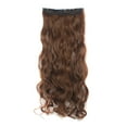 thumbnail image 2 of FLORATA 24-29 Inches Wavy 3/4 Full Head Clip in Hair Extensions One Piece Hair Up to 20 colors, 2 of 6