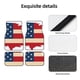 thumbnail image 4 of Balery American Flag Map Juego de 4 Alfombrillas para Auto, Revestimientos de Caucho Resistente, Diseño Antideslizante, 4 of 7