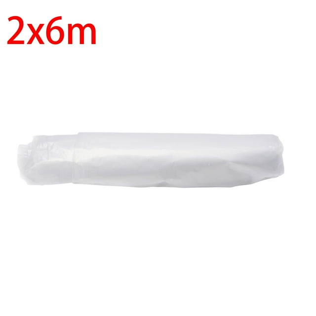 Clear Plastic Small Arch Shed Transparent Film PE Cover Dustproof