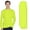 Safety Yellow 9 Pcs, variant on High Visibility Long Sleeve Workwear Tee, 100% Polyester Hi Vis Men's Zone Performance Long Sleeve T-Shirt (Safety Yellow 2 Pack, L)