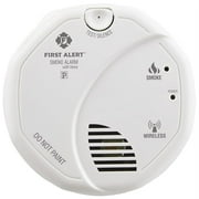 First Alert Smoke Detector Alarm, Battery Powered with Wireless Interconnect