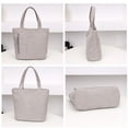 thumbnail image 2 of Gumesh Women Corduroy Tote Bag, Large Shoulder Hobo Bags Casual Handbags Big Capacity Shopping Work Bag, 2 of 7