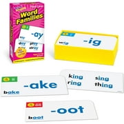 Trend Enterprises Word Families Flash Cards, Set of 96